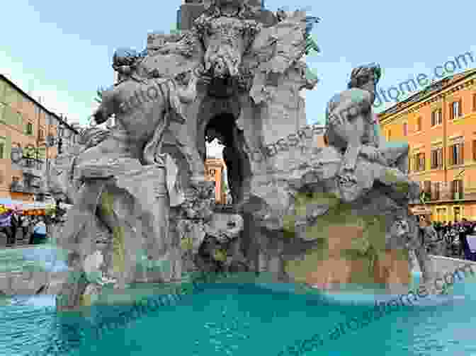 29 La Fontana Dei Fiumi, A Stunning Fountain In Piazza Navona, Rome. 29 LA FONTANA DEI FIUMI IN PIAZZA NAVONA