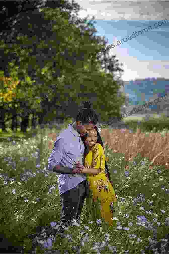 A Couple Embracing In A Field Of Flowers Suns Moons Stars Hearts Flowers Butterflies: A Mixed Media Arts Exhibit