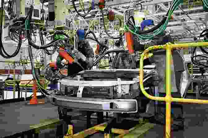 A Gleaming Automobile Assembly Line In A State Of The Art Factory How Things Are Made: From Automobiles To Zippers