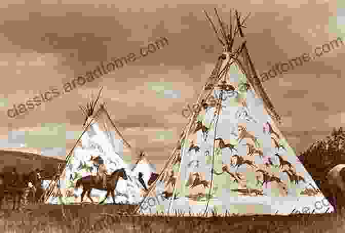 A Group Of Native Americans Gathered In Traditional Clothing, Surrounded By Teepees. Ishi Means Man: Essays On Native Americans