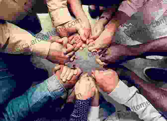 A Group Of People Holding Hands, Supporting Each Other In Their Recovery From Narcissistic Abuse Soul Vampires: Reclaiming Your Lifeblood After Narcissistic Abuse