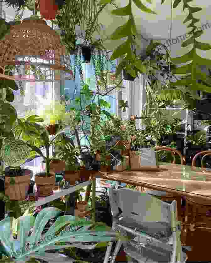 A Lush Indoor Plant Sanctuary With Various Plants, Creating A Serene And Inviting Atmosphere. Growing Indoor Plants: Take Care For Your Plants