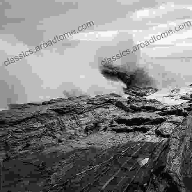 A Photo Of A Rocky Coastline With Crashing Waves Maine (StateBasics) Amy Van Zee