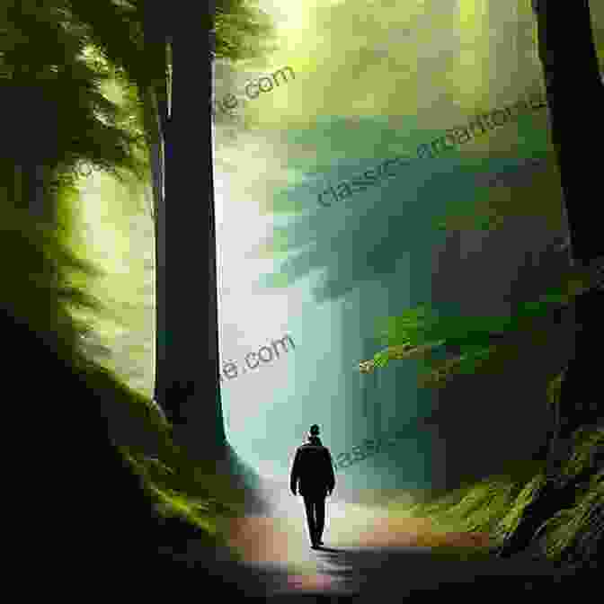 A Solitary Figure Walks Along A Path Through A Dense Forest, Symbolizing The Journey Of Self Discovery Amidst The Natural World I Am A Tree: Learn About Tree Teach About Trees To Your Kids Children S About Tree