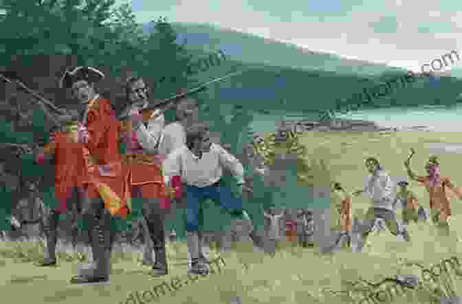 A Thrilling Illustration Depicting The Battle Of Fort William Henry From 'The Last Of The Mohicans.' The Last Of The Mohicans: With Original Illustrations