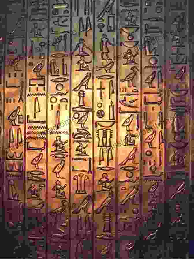 Ancient Egyptian Doorpost With Hieroglyphics Written On The Doorpost: A Memoir By Sandra Cobb Taylor