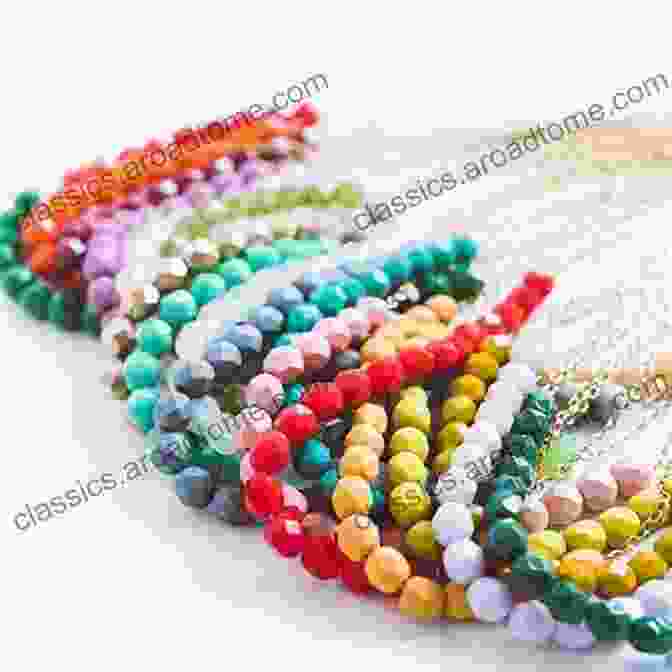 Collection Of Colourful Beads How To Make Hammered Wire Jewellery