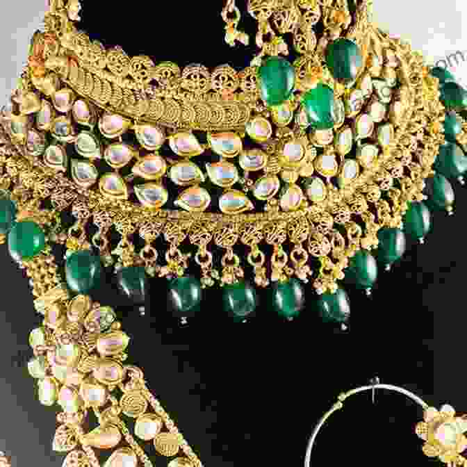 Exquisite Kundan Jewelry From India, Featuring Gemstones Set In Gold And Adorned With Enamel Work The Arts Crafts Of India Ceylon