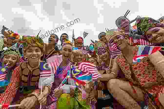 Group Of People In Southeast Asia, Smiling And Interacting With Each Other Everyday Life In Southeast Asia