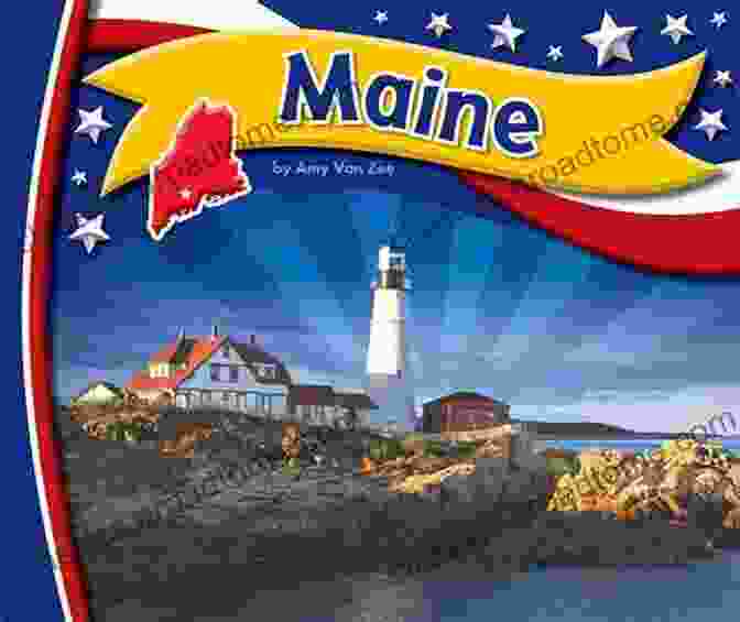 Maine Statebasics Book Cover Featuring A Scenic Ocean View With Sailboats Maine (StateBasics) Amy Van Zee