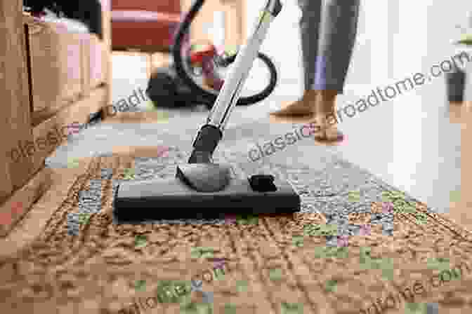 Man Vacuuming A Carpet With Precision And Efficiency How To Get Things Really Flat: Enlightenment For Every Man On Ironing Vacuuming And Other Household Arts