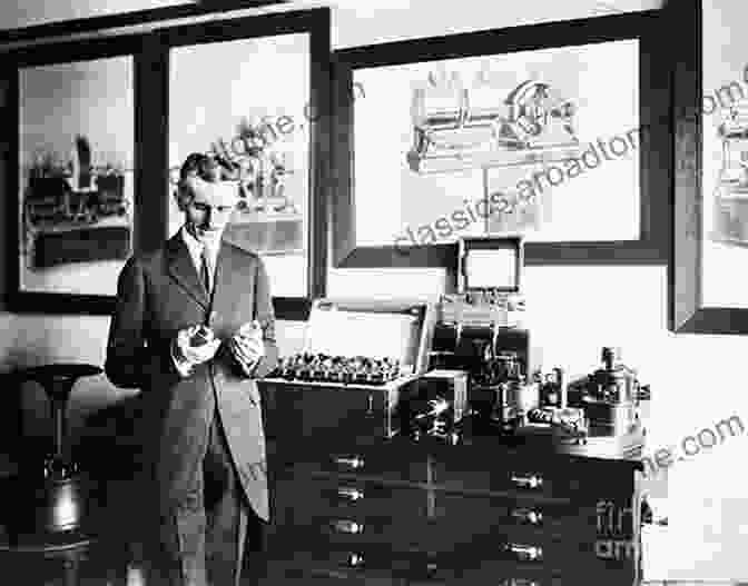 Nikola Tesla In His Laboratory The European Edisons: Volta Tesla And Tigerstedt