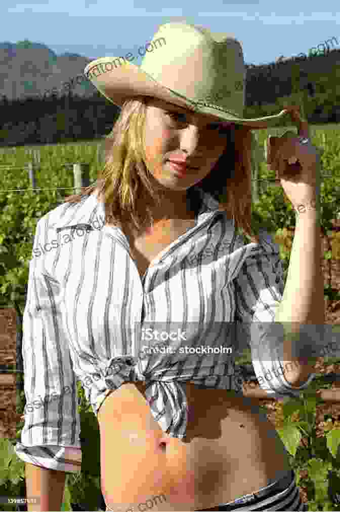 Paige Model Posing Amidst Rolling Vineyards The Vineyard: Featuring Paige (models 1)