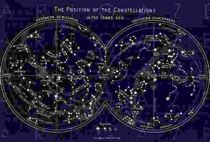 Story Of The Stars Book Cover, Featuring An Intricate Celestial Map Adorned With Golden Stars And Alchemical Symbols Our Cosmic Neighbors: Story Of The Stars (Rosicrucian Free Download AMORC Editions)