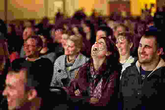 The Artist Performing A Stand Up Routine, Eliciting Laughter And Applause From The Audience. Dean Martin: A Biography Of The Legendary Actor Singer And Comedian