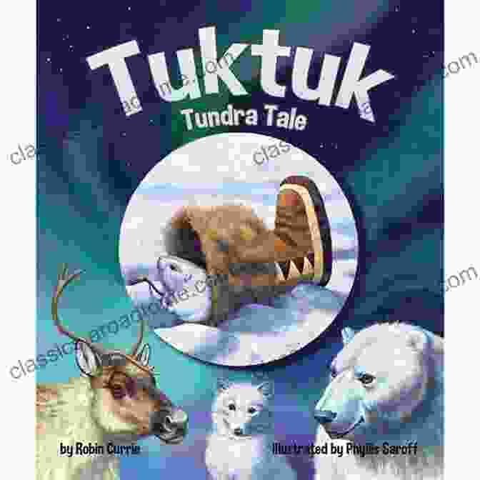 Tuktuk Tundra Tale Book Cover Tuktuk Eine Tundrageschichte (Tuktuk: Tundra Tale In German)